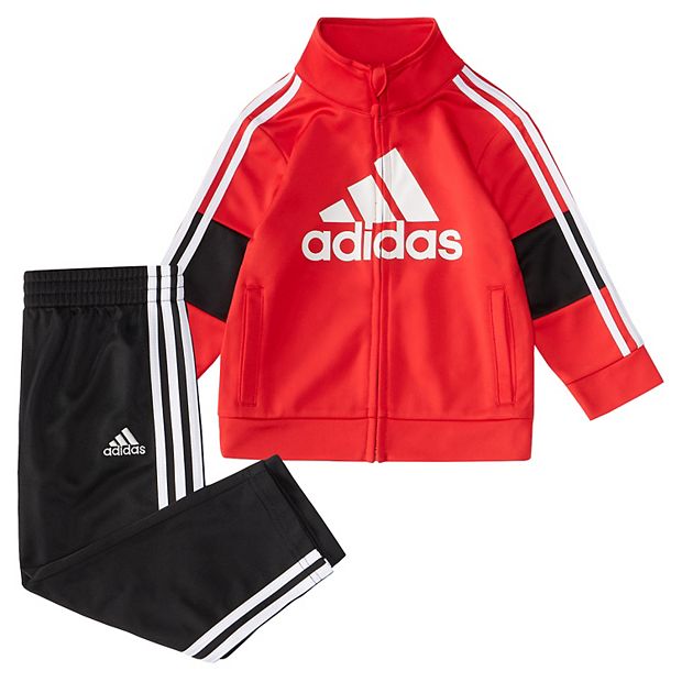 Adidas boys outlet tricot jacket