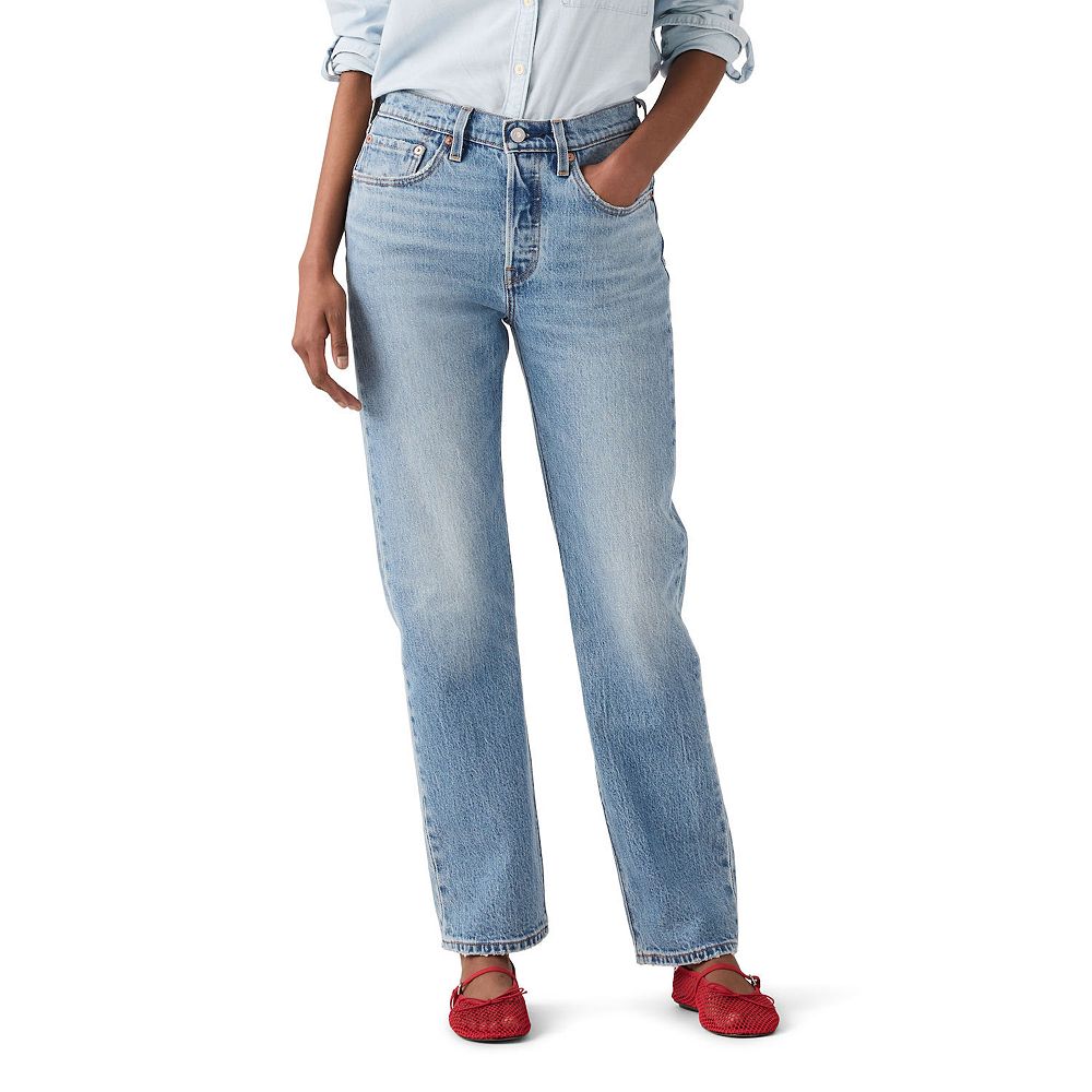Women's Levi'sÂ® 501â¢ High-Rise Straight Leg Jeans