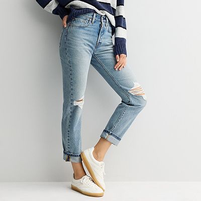 Levi's 501 Skinny Best Shoes To Wear With Ripped Jeans