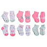 Baby / Toddler Girl Under Armour 6-Pack Hearts & Stars Ankle Socks