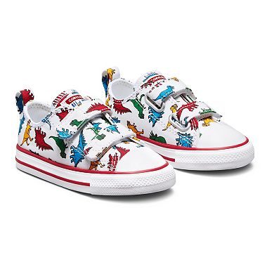 Converse Chuck Taylor All Star Toddler Boys' Dinosaur Low Top Sneakers