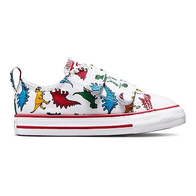 Converse Chuck Taylor All Star Toddler Boys' Dinosaur Low Top Sneakers