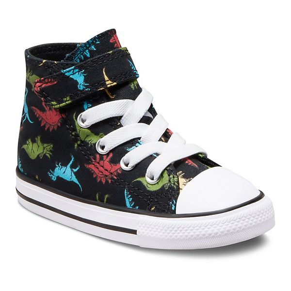 Converse kids hot sale dinosaur shoes