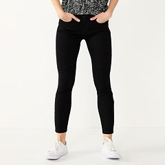 Kohls black hot sale skinny jeans