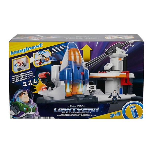 imaginext space station ship
