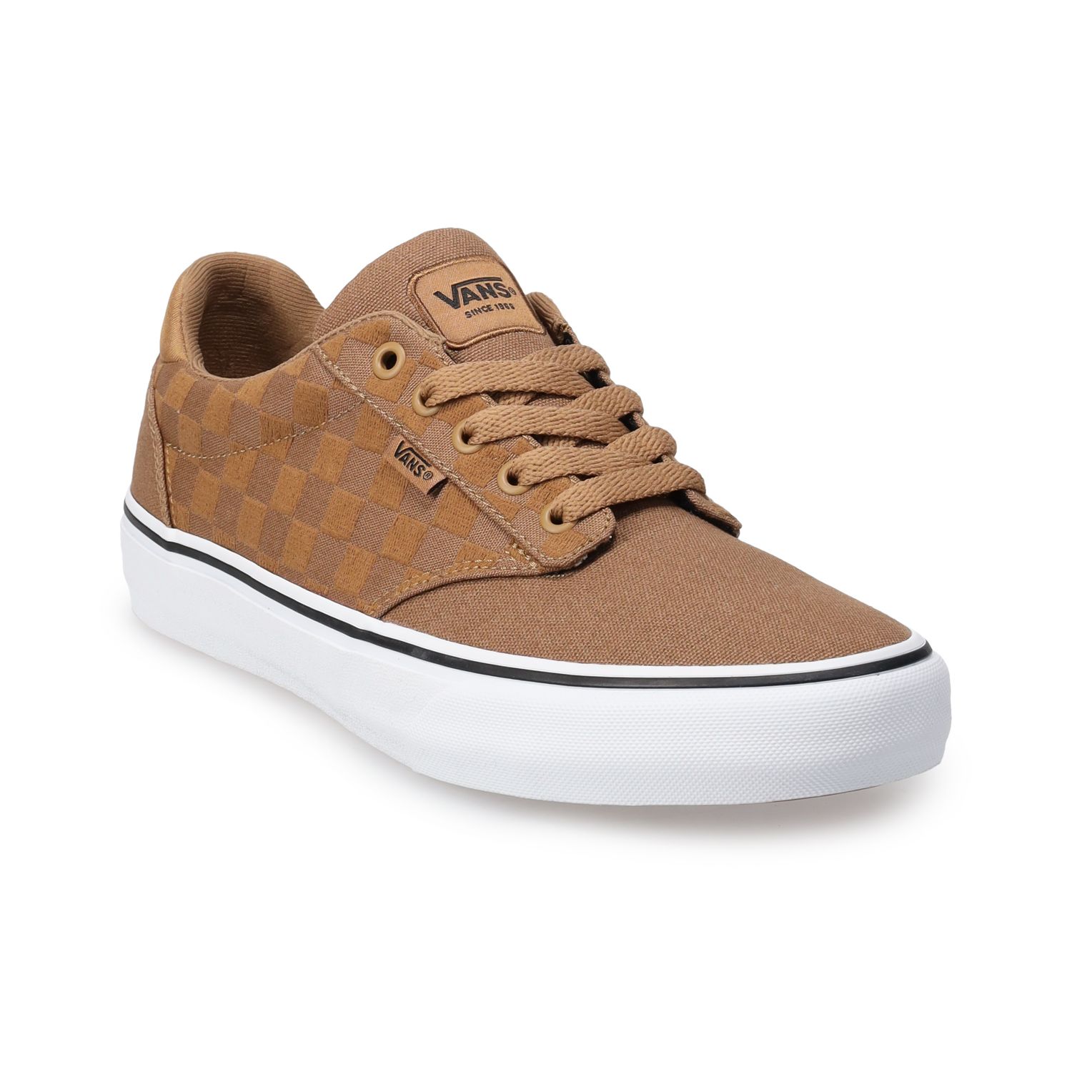 brown vans trainers