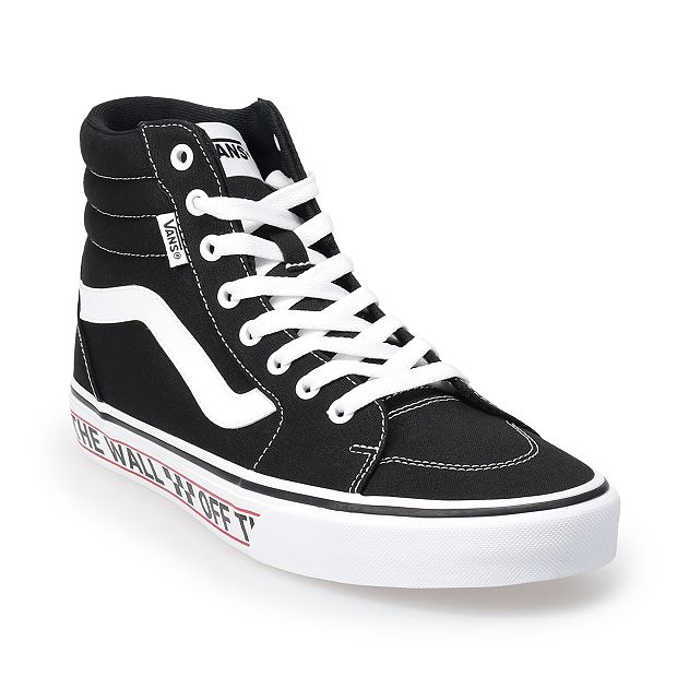 White high top store vans kohls