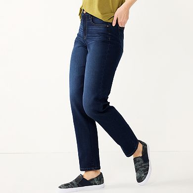 Women's Nine West Curvy Slimming Straight Jeans