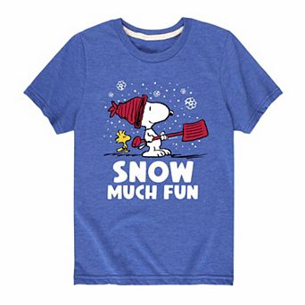 Boys 8-20 Peanuts Snow Much Fun Graphic Tee