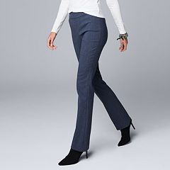 Women's Simply Vera Vera Wang Modern Slim Straight Pants