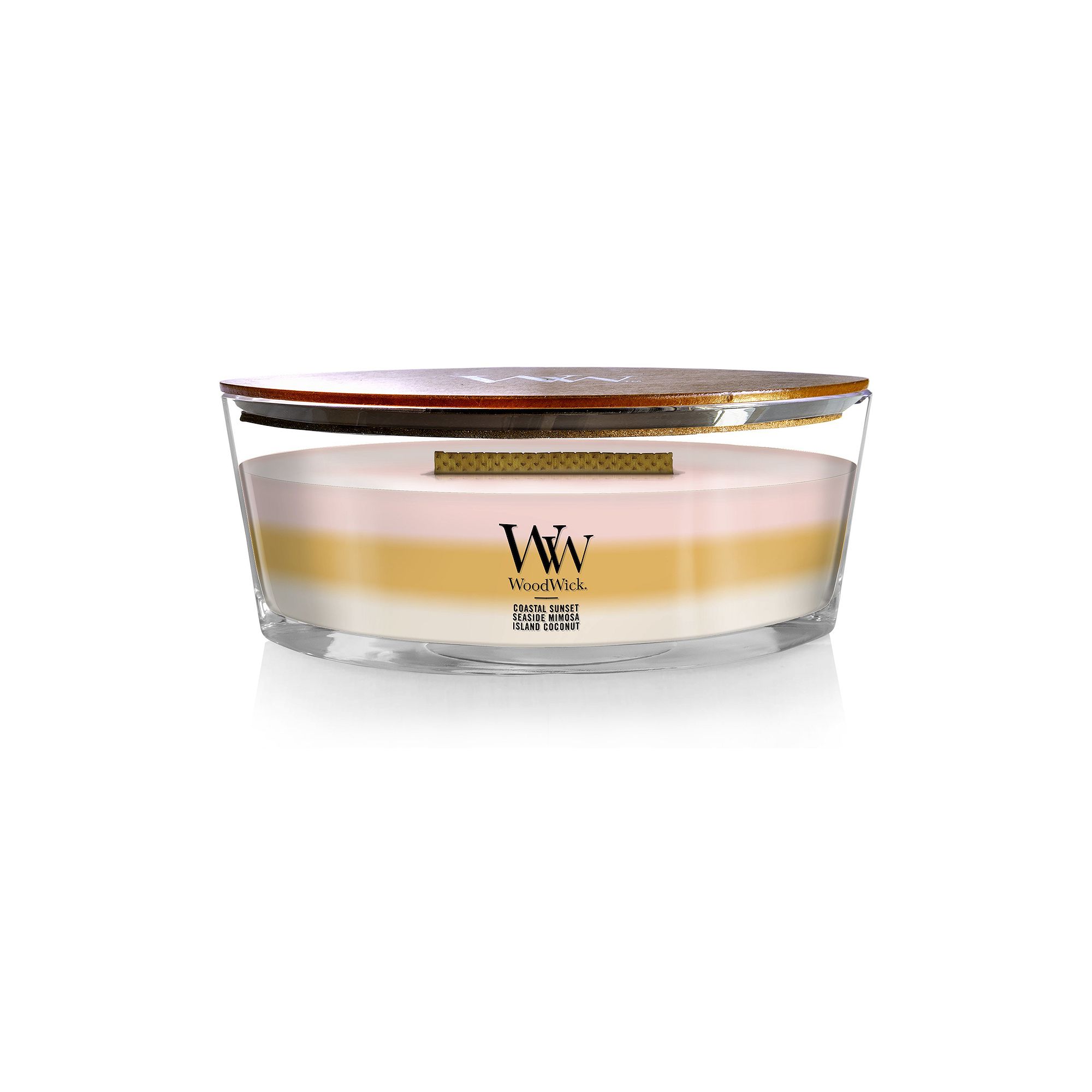 WoodWick Island Getaway Ellipse Trilogy 16-oz. Candle Jar, Multi