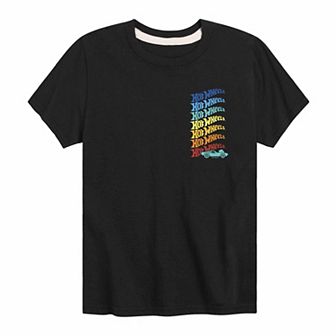 Boys 8-20 Hot Wheels Logo Rainbow Graphic Tee