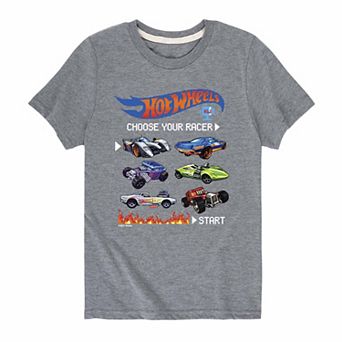 Boys 8-20 Hot Wheels Choose Your Racer Graphic Tee