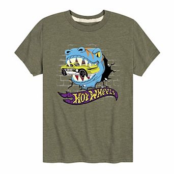 Boys 8-20 Hot Wheels T-Rex Dino Graphic Tee