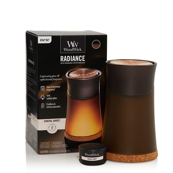 WoodWick Coastal Sunset Radiance Battery Operated Diffuser