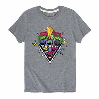 Boys 8-20 Power Rangers Group Diamond Graphic Tee