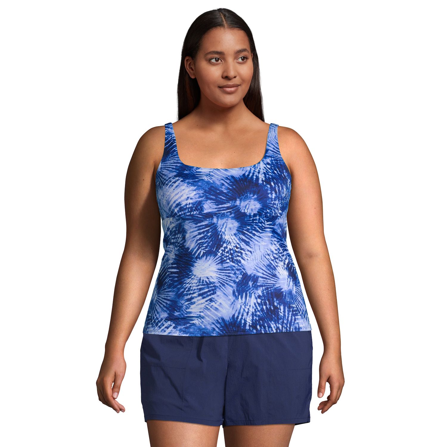 plus size swim tops near me