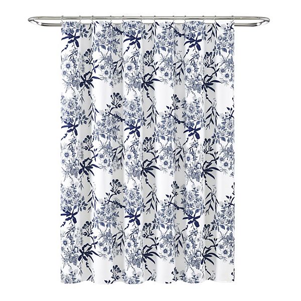 Lush Decor Botanical Garden Shower Curtain