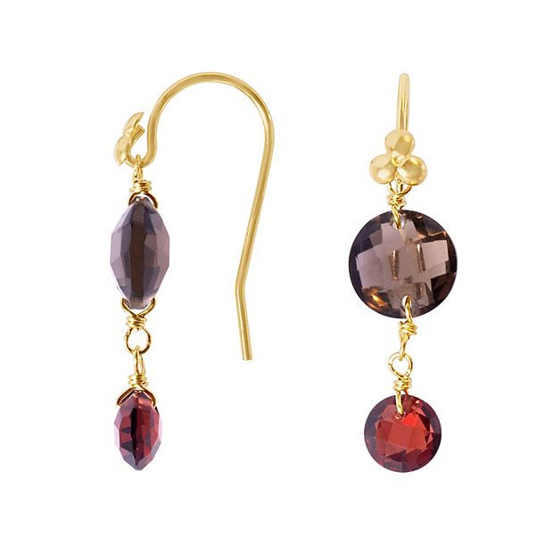 Kohls deals garnet earrings