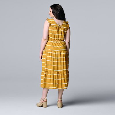 knee length dresses for ladies VERA WANG Long Dress