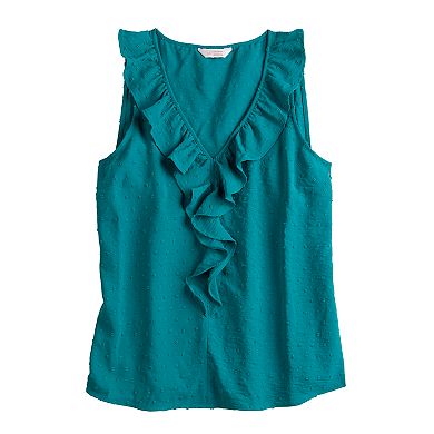 Women's LC Lauren Conrad Cascading Ruffle Tank