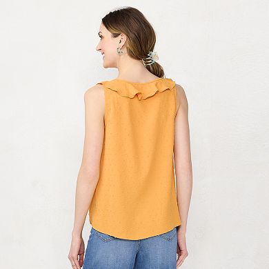 Women's LC Lauren Conrad Cascading Ruffle Tank