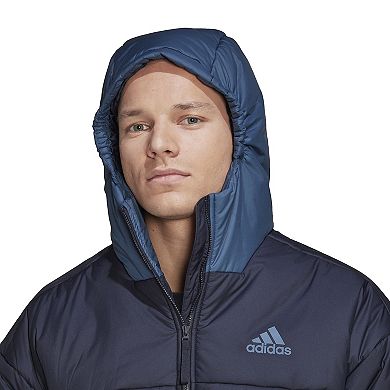 Men's adidas 3-Stripes Puffy Hooded Jacket