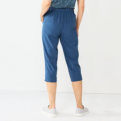 Women's Croft & Barrow® Classic Comfort Collection Capri Pants