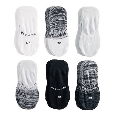 Women's Under Armour Essential Ultra Low-Tab Performance Socks 6-Pack