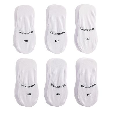 Women's Under Armour Essential Ultra Low-Tab Performance Socks 6-Pack