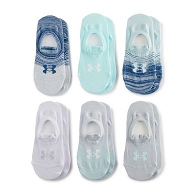 Women's Under Armour Essential Ultra Low-Tab Performance Socks 6-Pack