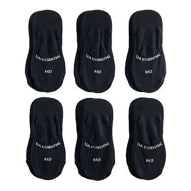 Women's Under Armour Essential Ultra Low-Tab Performance Socks 6-Pack
