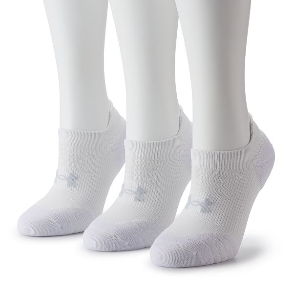 Women's Under Armour UA 3 Pack No Show Play Up Tab Socks