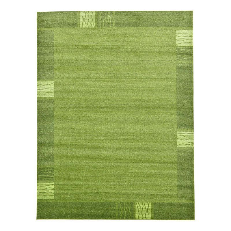 Unique Loom Sarah Del Mar Rug, Green, 8Ft Rnd