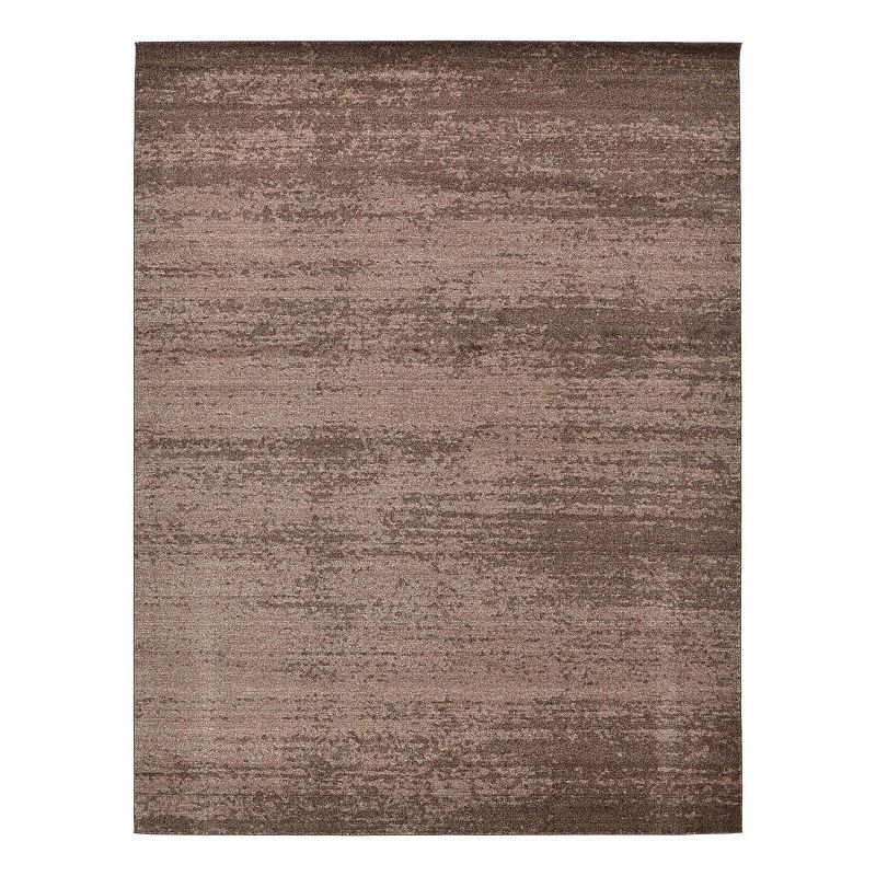 Unique Loom Lucille Del Mar Rug, Brown, 8Ft Sq