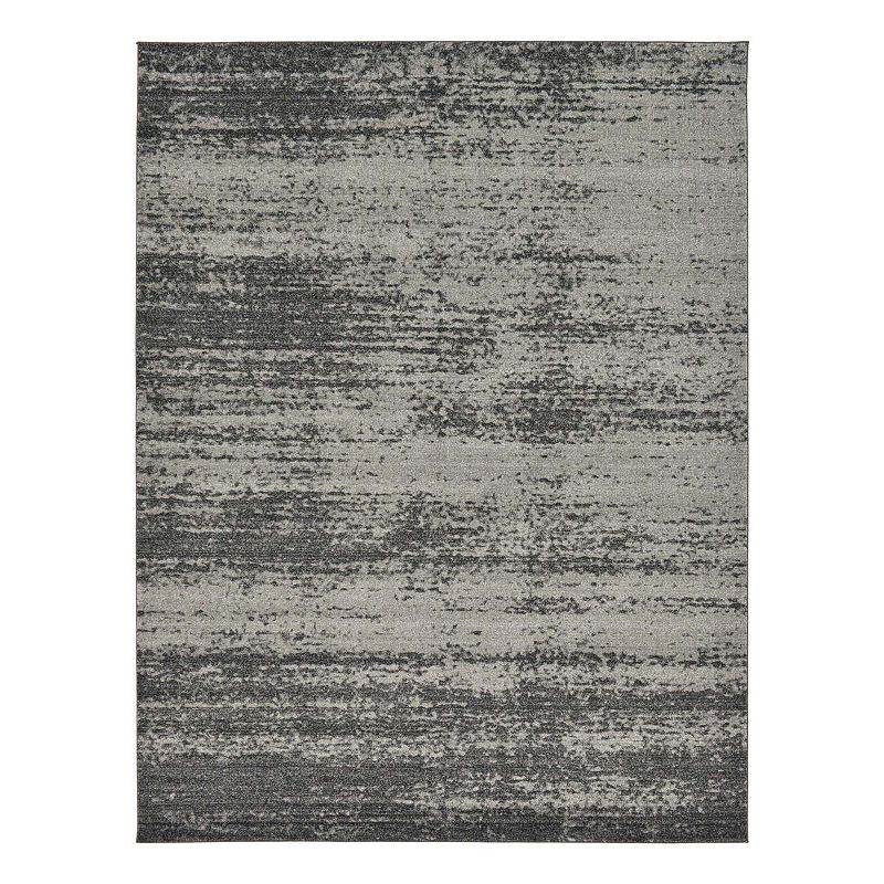 Unique Loom Lucille Del Mar Rug, Grey, 8Ft Sq