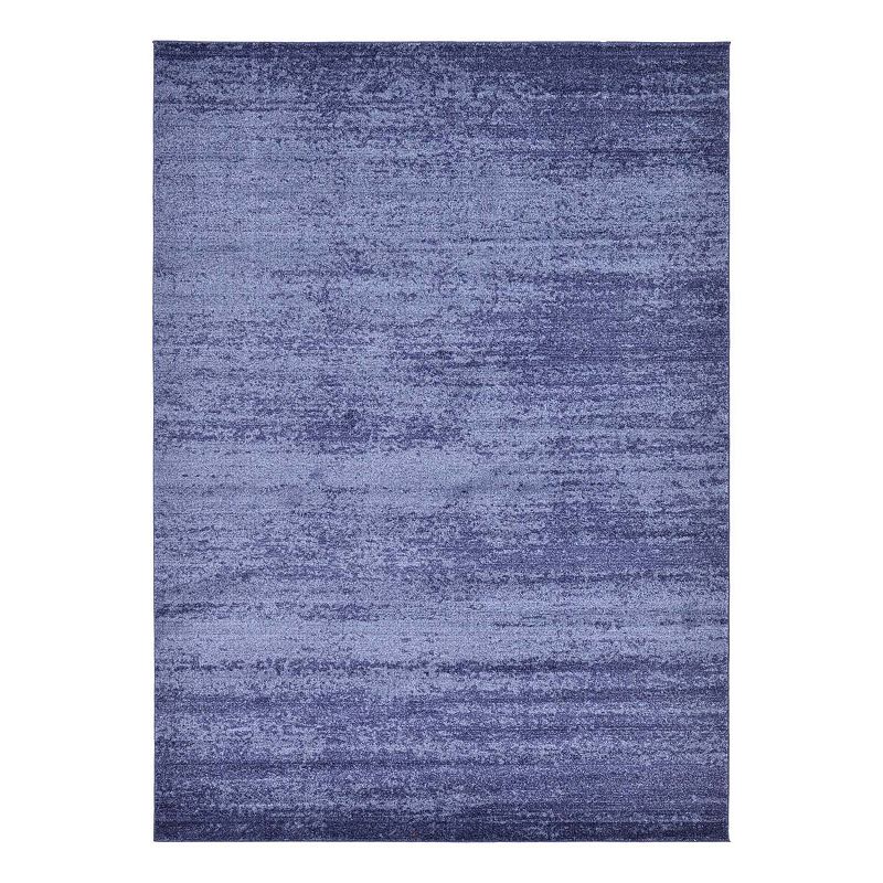 Unique Loom Lucille Del Mar Rug, Blue, 8Ft Sq