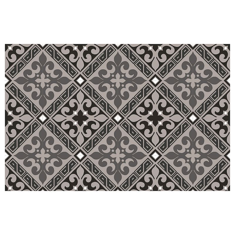 18420557 Bungalow Flooring FlorArt Ecarte Mat, Beig/Green,  sku 18420557