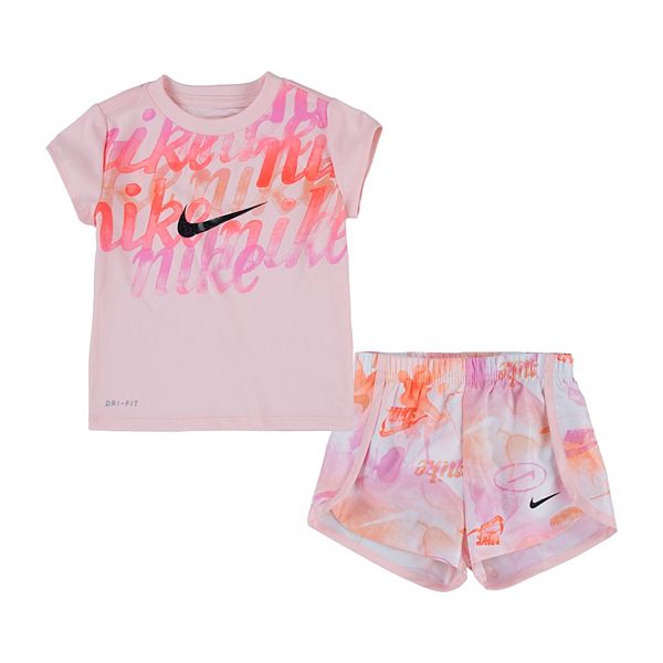 Baby Girl Nike Summer Daze Tee & Sprinter Set