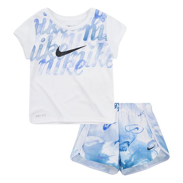 Baby Girl Nike Summer Daze Tee & Sprinter Set