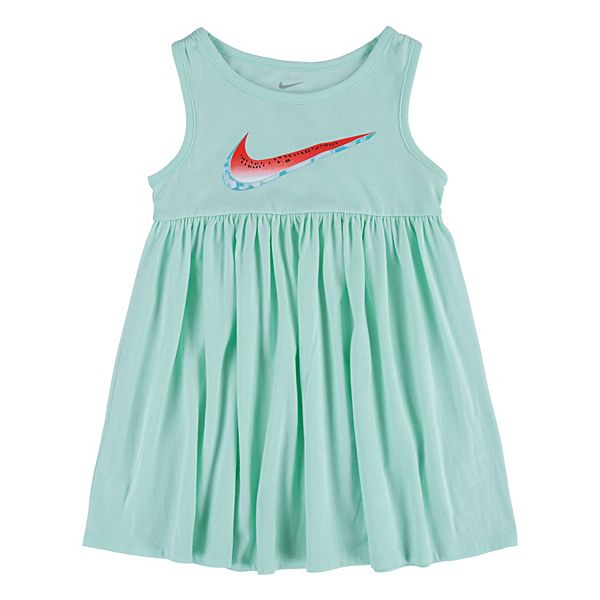 Baby Girl Nike Li'l Fruits Watermelon Dress & Diaper Cover