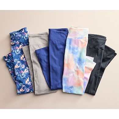 Girls 6-20 SO® Favorite High Rise Leggings in Regular & Plus