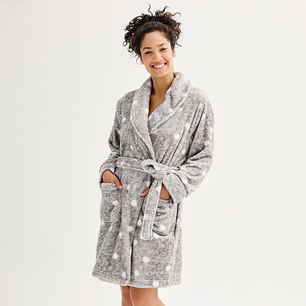 Women's Sonoma Goods For Life® Short Plush Robe