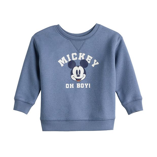 Baby Boy Disney Mickey Mouse Oh Boy Graphic Sweatshirt by Jumping Beans