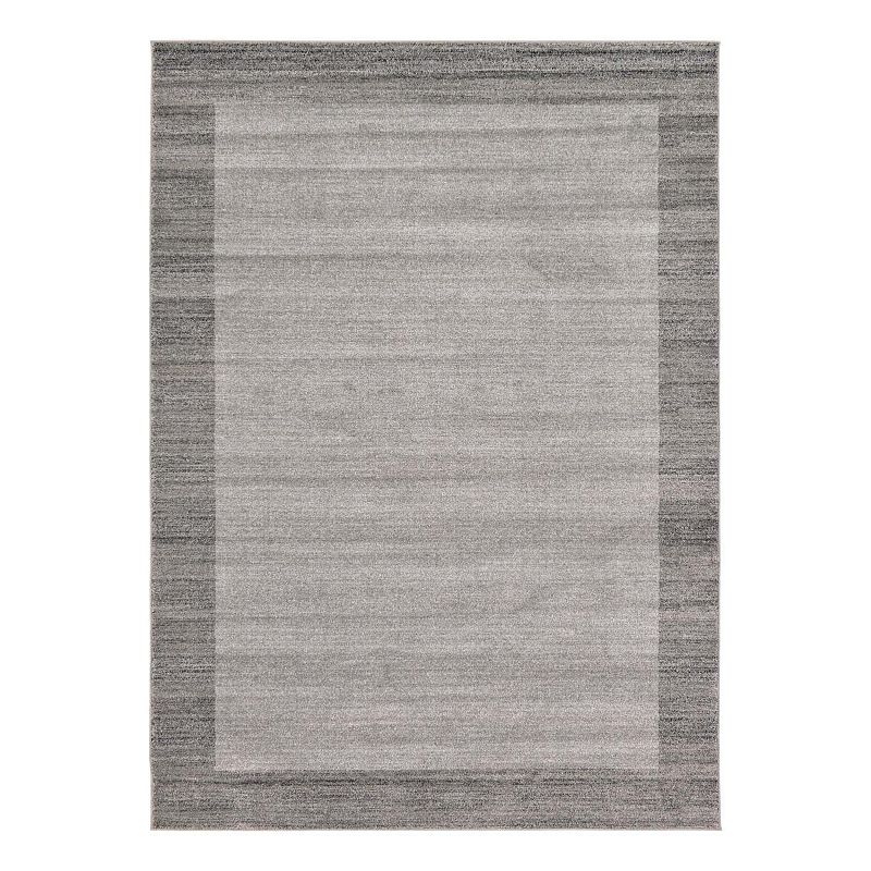 Unique Loom Abigail Del Mar Rug, Grey, 8X11 Ft