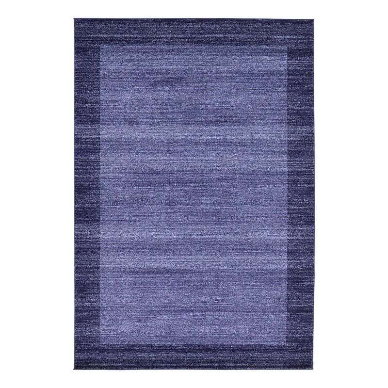 Unique Loom Abigail Del Mar Rug, Blue, 6Ft Rnd