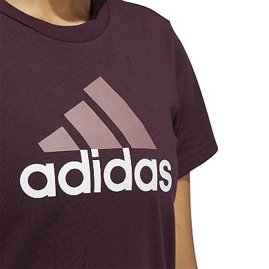 Women's adidas Classic 2-Tone Logo Graphic T-Shirt