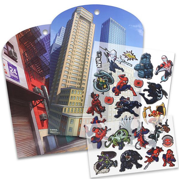 SpiderMan Stick N Play Sticker Activity Set