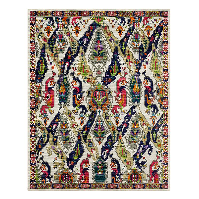 Mohawk Home Augustine Area Rug, Beig/Green, 5X8 Ft