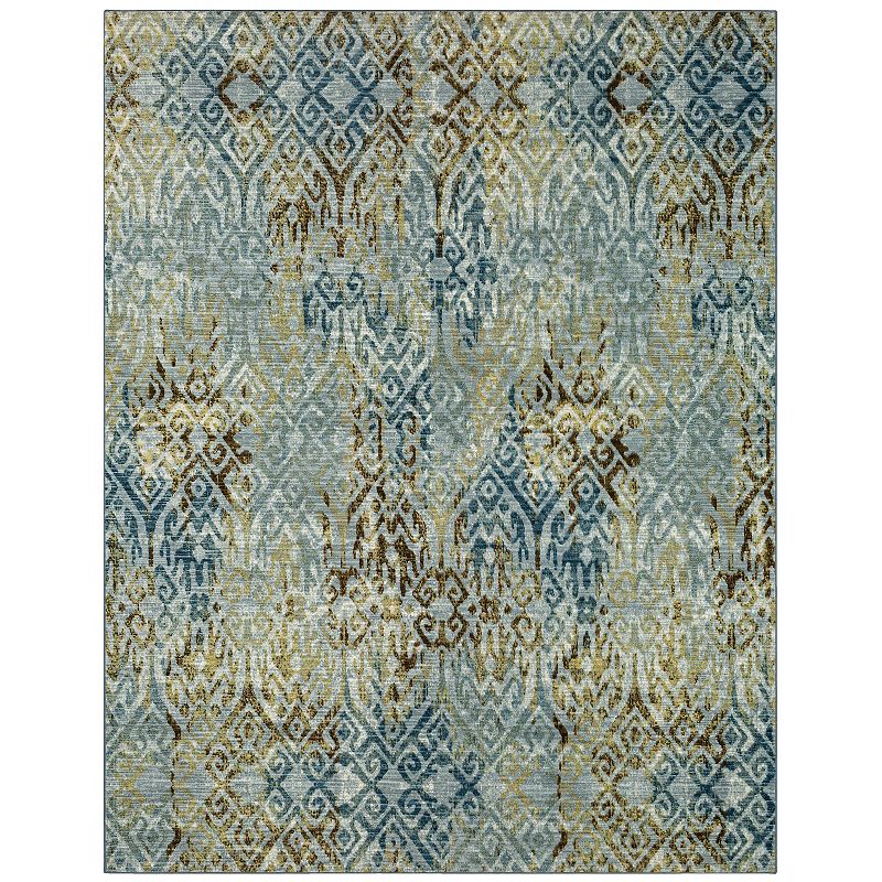 Mohawk Home Osgar Area Rug, Blue, 8X10 Ft